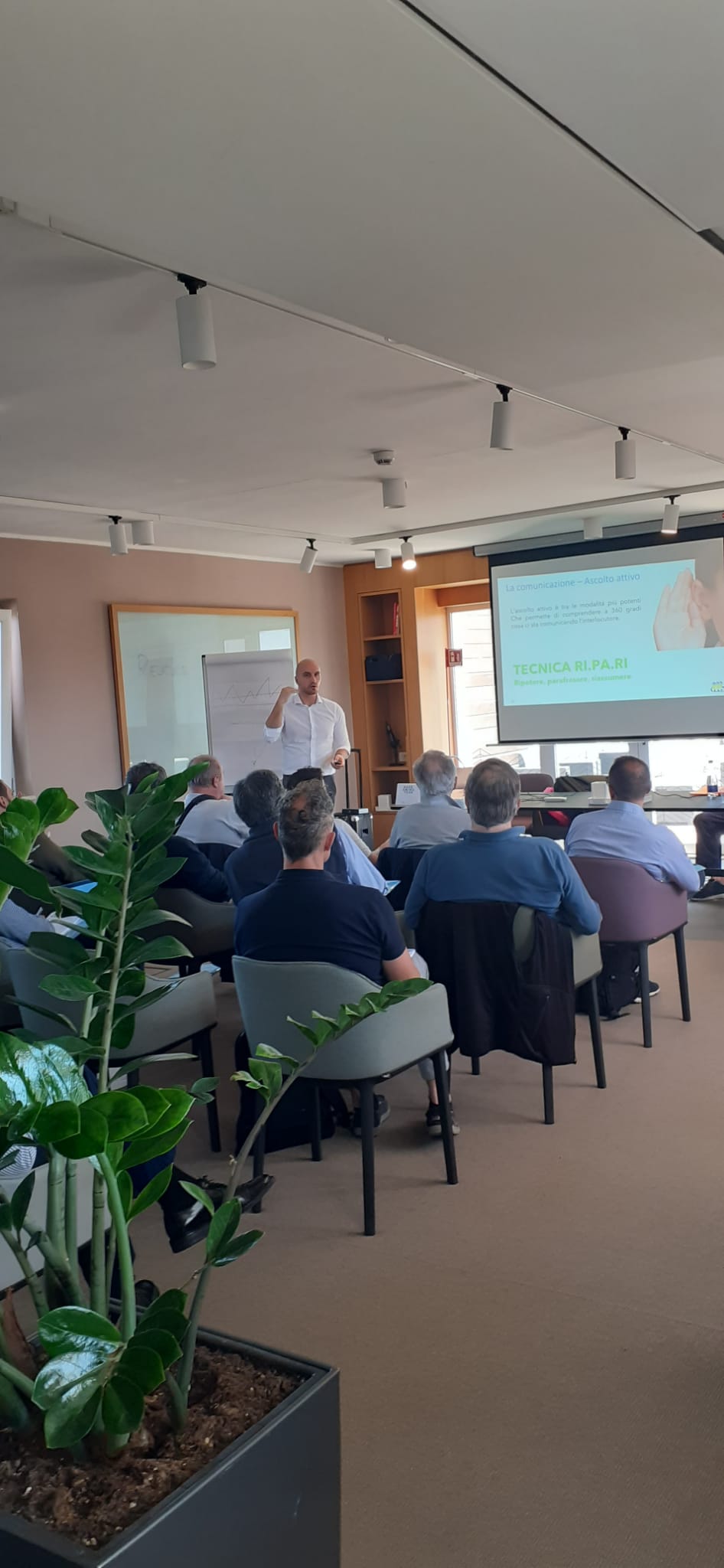 Roberto in formazione